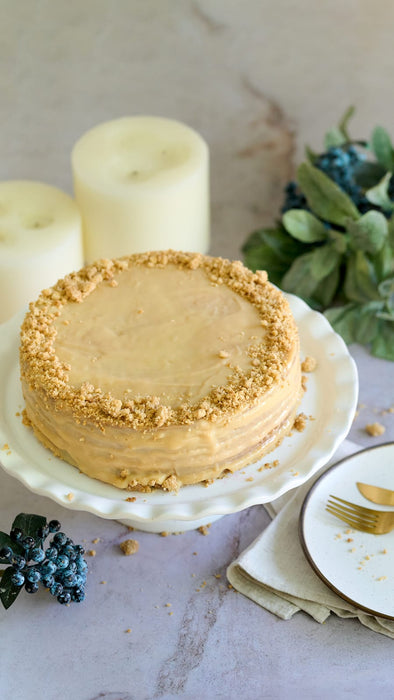 Torta Crocante nuez y manjar blanco 10 personas